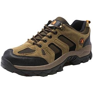 EKsma Wandelschoenen Heren Waterdichte Lage Stijging Wandelschoenen Heren Antislip Lichtgewicht Trekking Outdoor Schoenen Camping Klimmen, Kaki, 40.5 EU