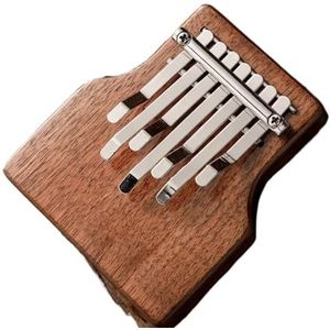 kalimba voor volwassenen 7 noten Houten Kalimba Duim Piano Instrument Chromatisch Leuk Instrument Draagbaar Marimba Instrument Muziekaccessoire