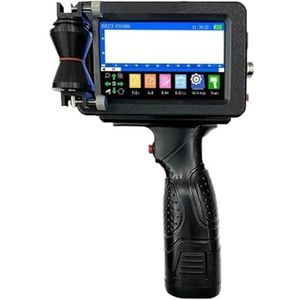 1760PLUS-2 12,7 mm thermische inkjetprinter for pijpkabels, draagbare tekst QR-barcode batchnummer logo-etiketcodeermachine Breed printmateriaal(With 1 ink)