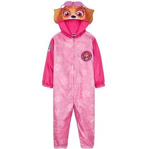 Get Trend Paw Patrol regenpak voor meisjes, Skye, waterdichte jumpsuit, kinderregenjas, overall, peuter regenkleding, cadeau voor meisjes, Roze Paw Patrol, 5-6 jaar