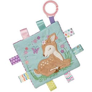 Taggies Crinkle Me Toy with Baby Paper & Squeaker, 16.5 x 16.5-Centimetres, Flora Fawn