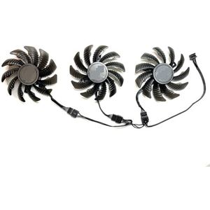 Vervangende ventilator voor GIGABYTE Radeon RX6500XT 6600XT 6650XT 6700XT 6750XT GAMING OC grafische kaart PLD08010S12HH(Set of three fans)