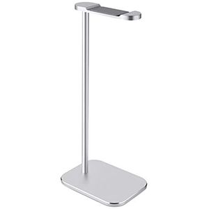 Suammiitstrieadea Oortelefoon Hoofdtelefoon Stand Rack voor Desktop PC Game Oortelefoon Zilver