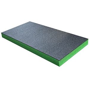 Shadow Foam Medium Sheet - 1000mm x 500mm | Snij- en Schil Schuim voor Gereedschapskist Organisatie, Vliegkoffers, DIY & Tool Opbergsystemen (70mm, Groen)