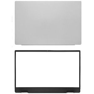 WANGHUIH LCD Achterkant Top Case Deksel 065VPW + Bezel 0FG89V Compatibel met Dell Vostro 5590 V5590 Laptop (zilver)