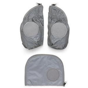 ergobag Side Pocket Zip-Set Reflective Organizer voor tas, jeugd, uniseks, meerkleurig (meerkleurig), eenheidsmaat