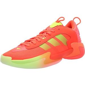 adidas Dames Exhibit Select 2.0 Basketbalsneakers, Solar Red/Lucid Lemon/Lucid Lemon, 40 2/3 EU, Solar Red Lucid Lemon Lucid Lemon, 40 2/3 EU