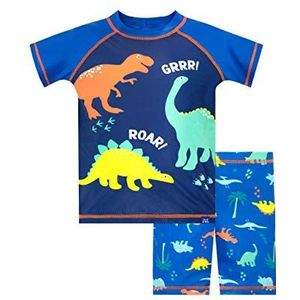 Harry Bear Jongens Zwemset Dinosaurus Blauw 104