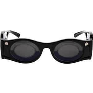 Boarding Ring Boarding Glasses Zonnebril tegen bioscoop, originele technologie tegen transportziekte en zeeziekte, zwart gepolariseerd