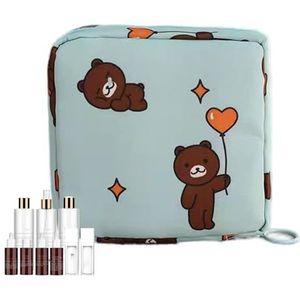 Menstruatiezak - maandverband, waterdicht, maandverband, zakken voor inlegkruisjes, tampons, maandverbandzakjes, organizer voor maandverband