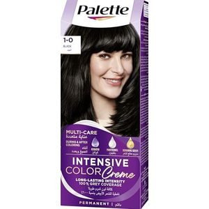 Schwarzkopf Palette Intensieve Permanent Colour Cream Hair Colour 1-0 Black 100 ML