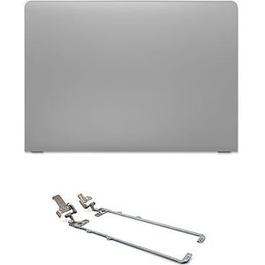 WANGHUIH LCD achterkant bovenhoes hoes deksel + scharnieren compatibel met Dell Inspiron 14 5458 5459 5455 Laptop Not Touch