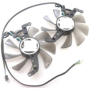 2 stuks DC borstelloze ventilatoren GFY09010E12SPA 85mm 4-pins voor GAINWARD RTX3050 RTX3060 3060ti Wind Chaser EX grafische kaartkoeling