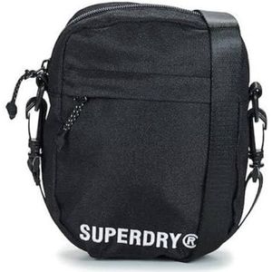 Superdry GWP CODE STASH BAG Y9110247A Black OS dames, Zwart, Eén maat, Klassiek