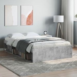 Bedframe Beton Grijs 120x190 cm Klein Tweepersoons