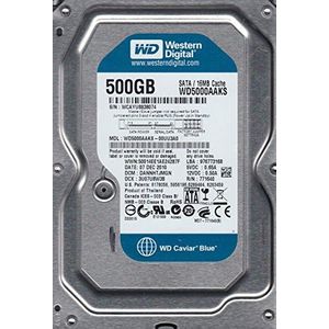 WD Blue WD5000AAKS HDD harde schijf 500GB, 3,5 inch, 7200rpm, 16MB, 6Gb/s, BULK