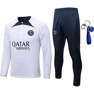 FCURE Paris Soccer Uniform lange mouwen lente herfst competitie overall unisex training heren voetbal uniform training, Stijl 5, L