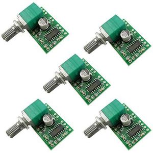 Aihasd PAM8403 Stereo versterker Super Mini 5V digitale versterker 3W + 3W DC 5V Audio Digital Power Amp Modules