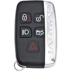 PPSMRT Nieuwe Afstandsbediening Sleutel Shell Case Fob 5 Knop voor JAGUAR JLR XJ XJL XF