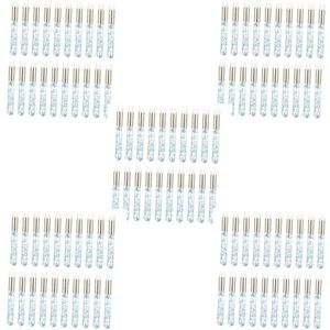 5 set 20 Stuks Lash Shampoo Borstels Cosmetische Lash Cleaner Peel Off Remover Tool Blauw, Blauw Goud
