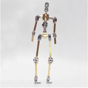 Stop-motion armatuur kits, DIY Studio Metal Puppet Figure for het creëren van karakterontwerp, Studio Armature Kits for stop-motion-animatie of gewoon leuk, eenvoudig te monteren (Size : 13cm)