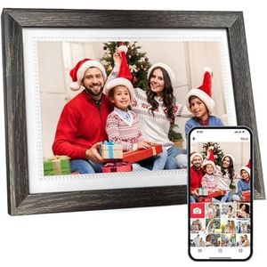 WiFi Digitaal Fotolijstje 32GB Geheugen 10.1 Inch 1280x800 IPS LCD Touchscreen Afspeelbare Video Smart Digitaal Fotolijstje Eenvoudig delen