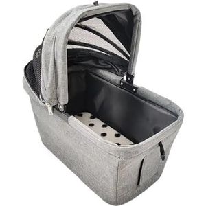 Hond Fiets Mand Opvouwbare Kleine Huisdier Kat Carrier Hond Mand Voor Fiets Fiets Met Verwijderbare Achterbank Hond Mand Voor Fiets Achterfiets Mand Grote