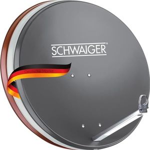 SCHWAIGER - 197 - Satellietschotel - 80 cm - Stalen - Antraciet