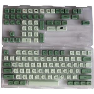 XDA -profiel PBT KeyCap Set 125 Aangepast ontwerp voor Engelse Japanse Russische Koreaanse Thaise mechanische games en Photoshop -toetsenborden met verschillende switches (XDA-Match