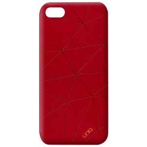 Unbekannt UNIQ - iPhone 5 - Couvirsuit Geo - Troika Flame Red