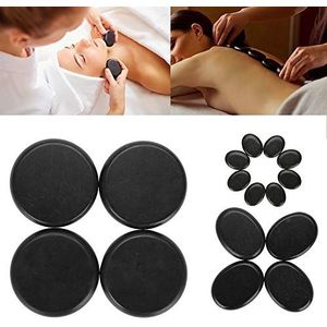 Hot Stone, Hot Stone Set 16 Stks/doos Spa Massage Steen Professionele Lichaamsmassage Spa Hot Kompres Steen Set voor Pijn Stress Relief Hydraterende Strak Huid