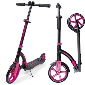 Apollo 230 mm Giant XXL Wheel City-Scooter, step met vering voor volwassenen, inklapbaar en in hoogte verstelbaar, step, citystep voor kinderen vanaf 7 jaar