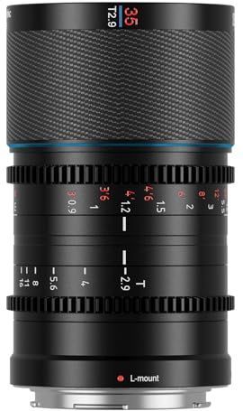 SIRUI Saturn 35 mm T2.9 1.6X Anamorfe Lens - Koolstofvezel - Lichtgewicht