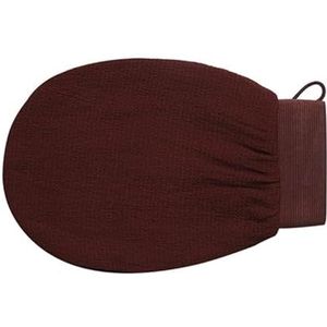 Badsponzen for volwassenen, badspons, mesh poef badspons, schuim Loofah spons (Size : Brown)