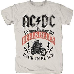 AC/DC Hells Bells 1980 T-shirt beige XL 100% katoen Band merch, Bands