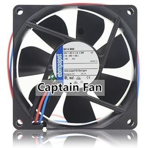 8414NGH Ebm Papst Ventilator DC 24 V Ventilator 114mA 2.8 W 8025 Axiale Koelventilator voor Power Module/Chassis Kast