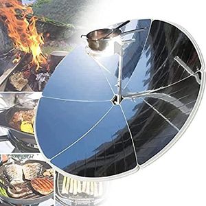 2000w Camping Solar Cooker,165cm Diameter, Draagbare Zonneoven, Concentrerende Zonnefornuis, Outdoor Solar Cooker & Camping Oven, voor Outdoor Camping Barbecue Koken