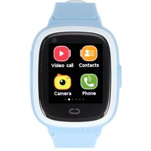 Smart Watch voor Kinderen, Smartwatch voor Kinderen, 4G WiFi Voice Video Call voor Verjaardag (BLUE)