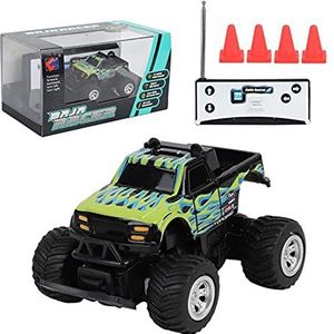 1/58 Schaal Mini RC Auto, 2,4GHz elektrische auto met afstandsbediening, All Terrain Off-road speelgoedvoertuig, Crawler Climbing Truck, Kerstcadeaus voor jongens en meisjes, RTR (