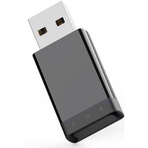 Skull & Co. - AudioDrive - Bluetooth Audio Transmitter Adapter - Zwart - USB-A Port