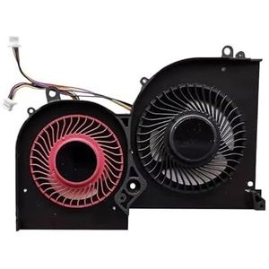 Laptopkoeler CPU GPU-koelventilator voor MSI GS65 GS65VR P65 MS-16Q2 16Q1 16Q3 MS-16Q4(MS-16Q1 GPU)