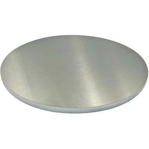 Ronde platen schijf vlakke pakking, 1 stuk aluminium ronde plaat, diameter 50 mm, dikte 5(Thickness 2mm,Dia 80mm)