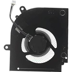 CPU GPU Koelfans notebook Pc Fan Cooler Radiator for MSI Stealth 1 5m 2021 A11SEK A11UEK A11SDK BS5405HS-U4W BS5405HS-U4X (Blade Color : GPU FAN-U4X)