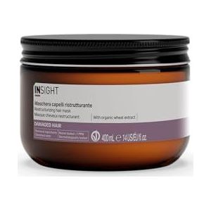 Insight Herstructurerend haarmasker, 400 ml, voor de revitalisering van beschadigd en broos haar
