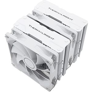 Thermalright Peerless Assassin 120 White CPU-koeler, 6 warmtebuizen, twee TL-C12W PWM-ventilatoren, aluminium koelerbehuizing, AGHP-technologie, voor AMD AM4 AM5/Intel1150/1155/1200/2011