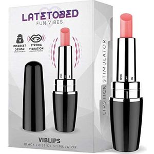 LATETOBED - Viblips Lipstick Stimulator Black