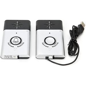 2,4 GHz Mini Portable Dual Way Voice Intercom Draadloos Deurbelintercomsysteem