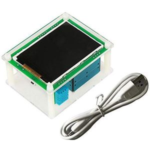 PM2.5-detector, digitale luchtkwaliteitsmeter 2.8 ""Multifunctionele PM2.5-meter Luchtkwaliteitsdetector PM2.5-detector voor binnenshuis, thuis, op kantoor, in de auto, buitenshuis