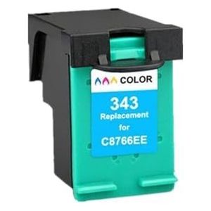 Compatibele 343 337 inktcartridge for P-hotosmart 2575 8050 C4180 D5160 for D-eskjet 6940 D4160(1Pack Color)