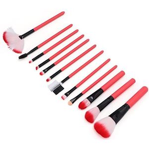 Losse poederborstel, 12 make-upborstelsets voor dagelijkse make-up